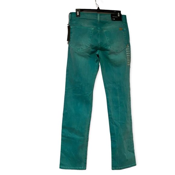Joe's Jeans Straight Fit in Teal - Picture 2 of 9
